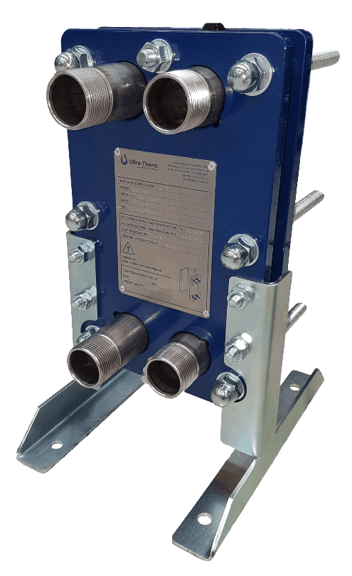 The design of a plate heat exchanger (PHE) comprises several heat transfer plates. Held by a fixed plate and a loose pressure plate to form a complete unit.