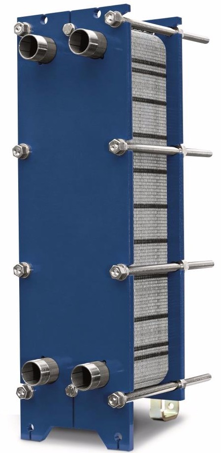 The design of a plate heat exchanger (PHE) comprises several heat transfer plates. Held by a fixed plate and a loose pressure plate to form a complete unit.